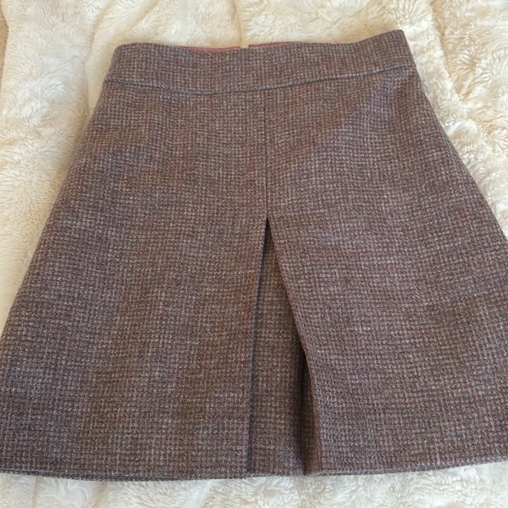 Jcrew pleated skirt